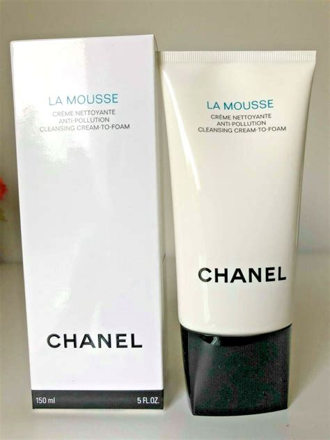 l'eau de mousse chanel|chanel la mousse cleansing.